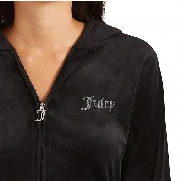 🔥NWT Women’s Juicy Couture Velour Hoodie XXL - Picture 2 of 6